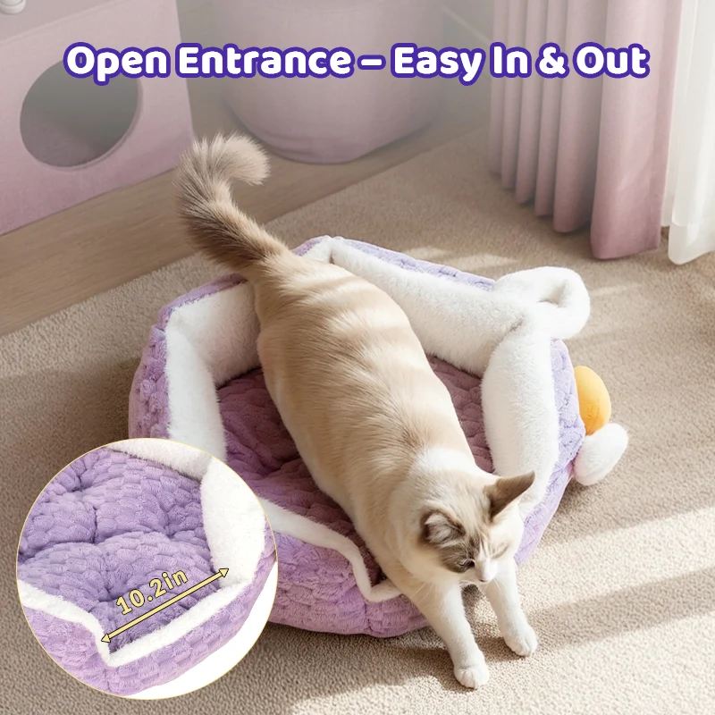 Moonlight Soft Bounce Cat Bed