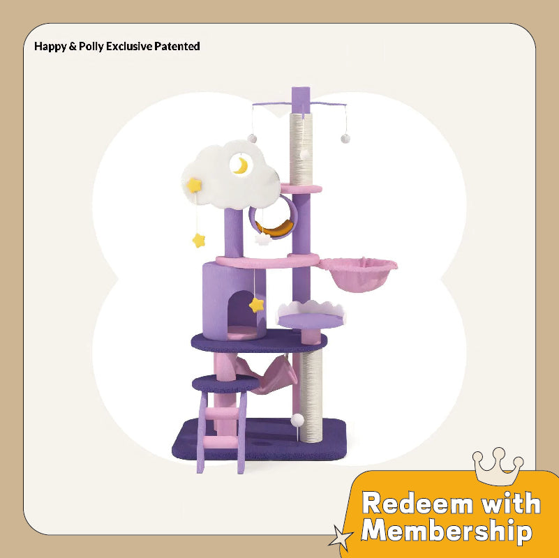 VIP 1000 Meow Coins + $99.9 karşılığında Moonlight Cat Tree