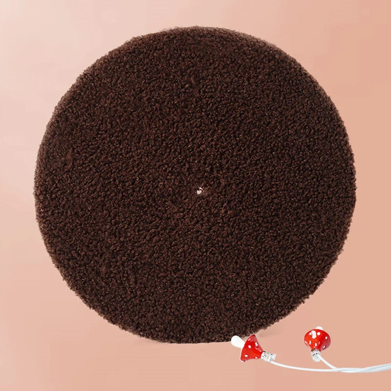Mushroom Cat Scratcher Sisal Toy for Kittens and Small Cats