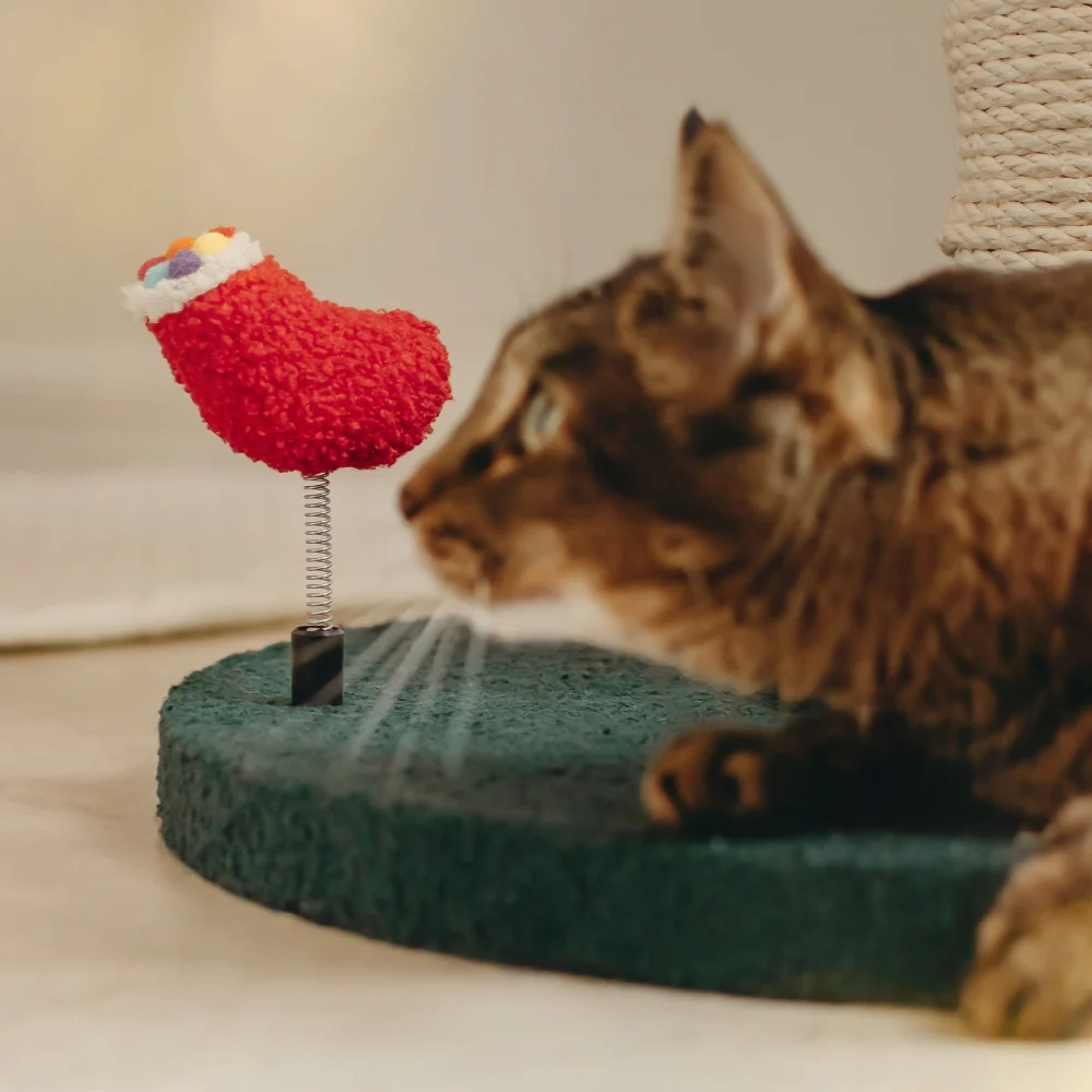 VIP 800 Meow Coins + $129.9 för Santa Hat Cat Tree