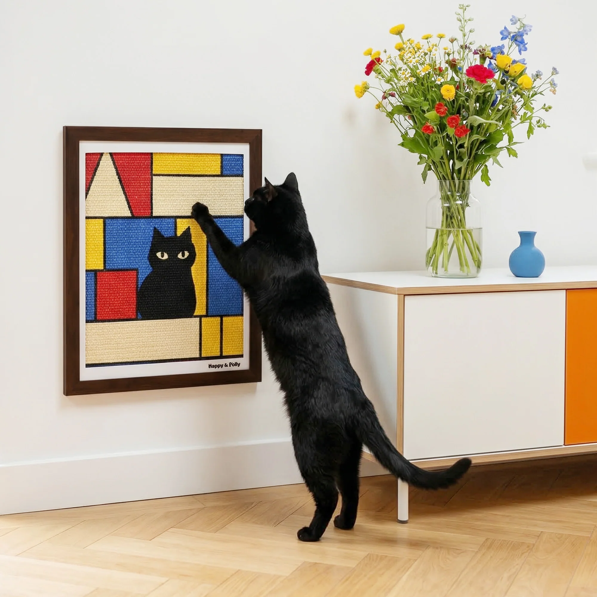 Gallerram för katt – klösmöbel för klösa, vila och leka