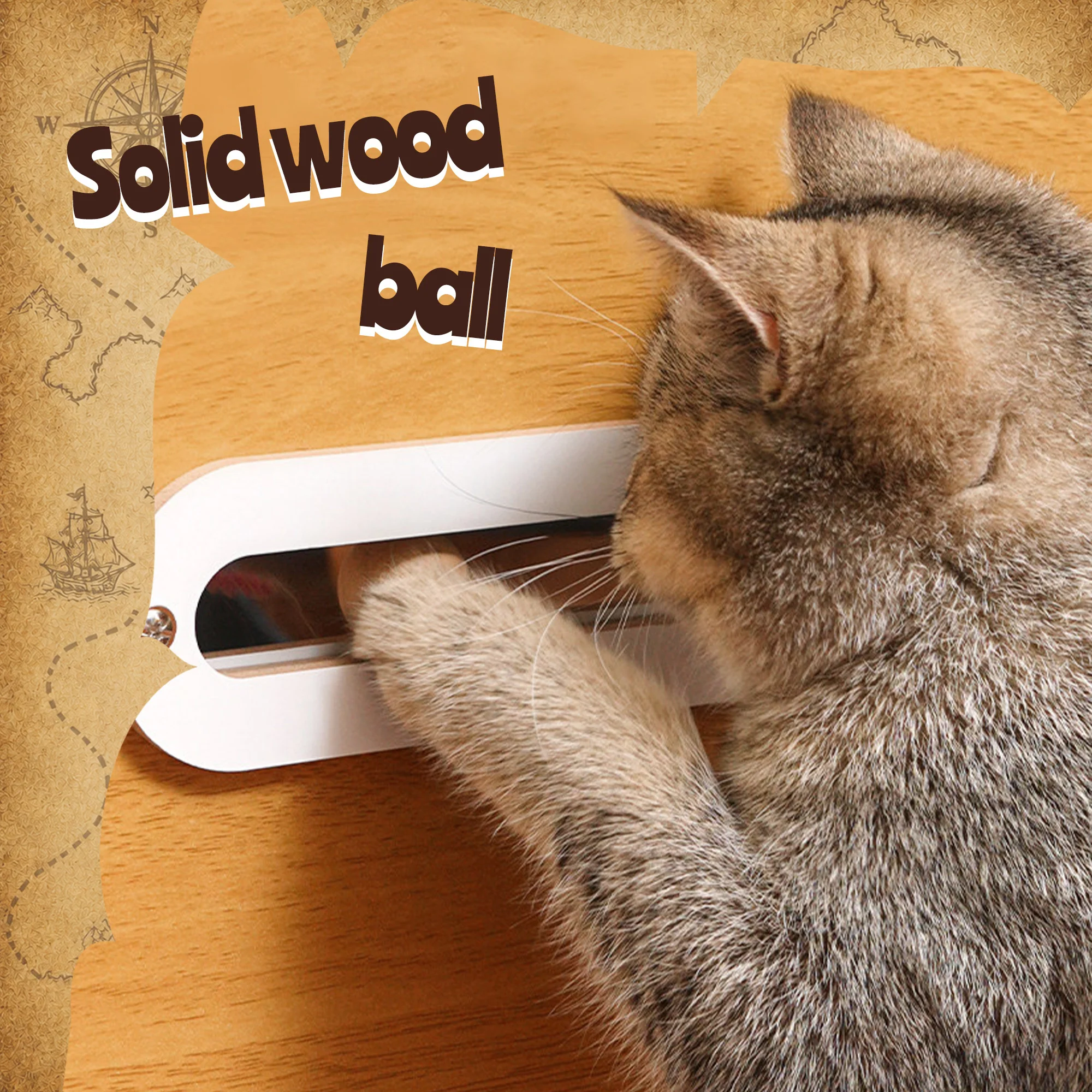 Cama para Gatos Pirata de 2 Pisos