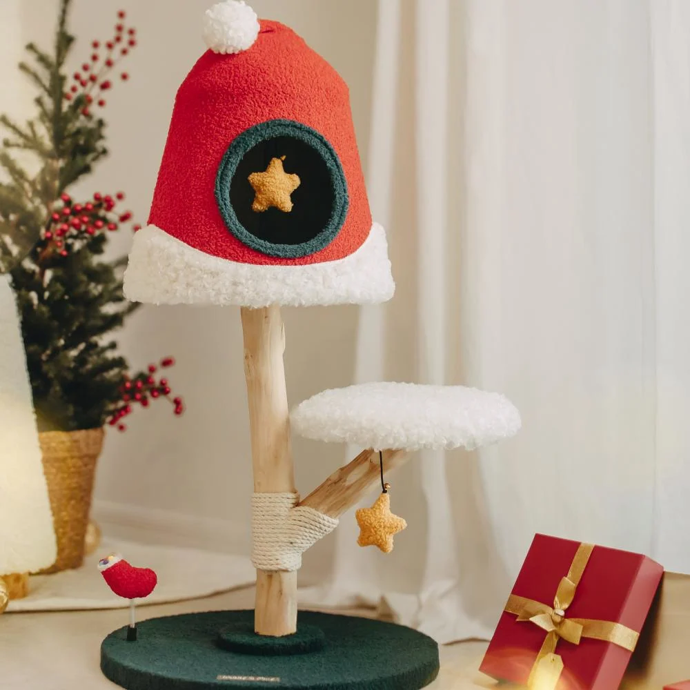 VIP 800 Meow Coins + $129.9 för Santa Hat Cat Tree