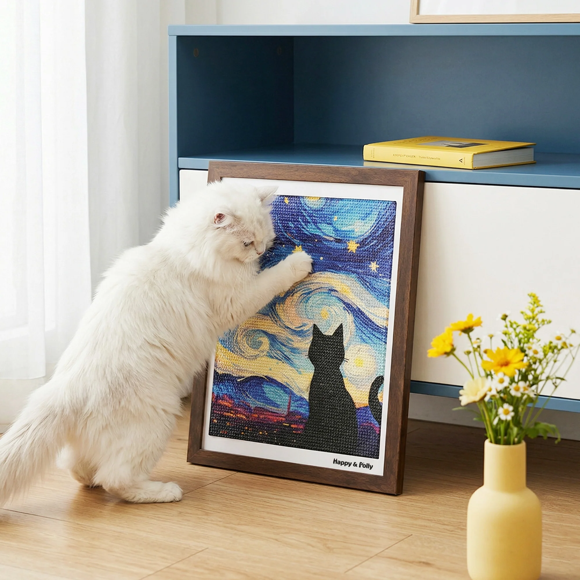 Gallerram för katt – klösmöbel för klösa, vila och leka
