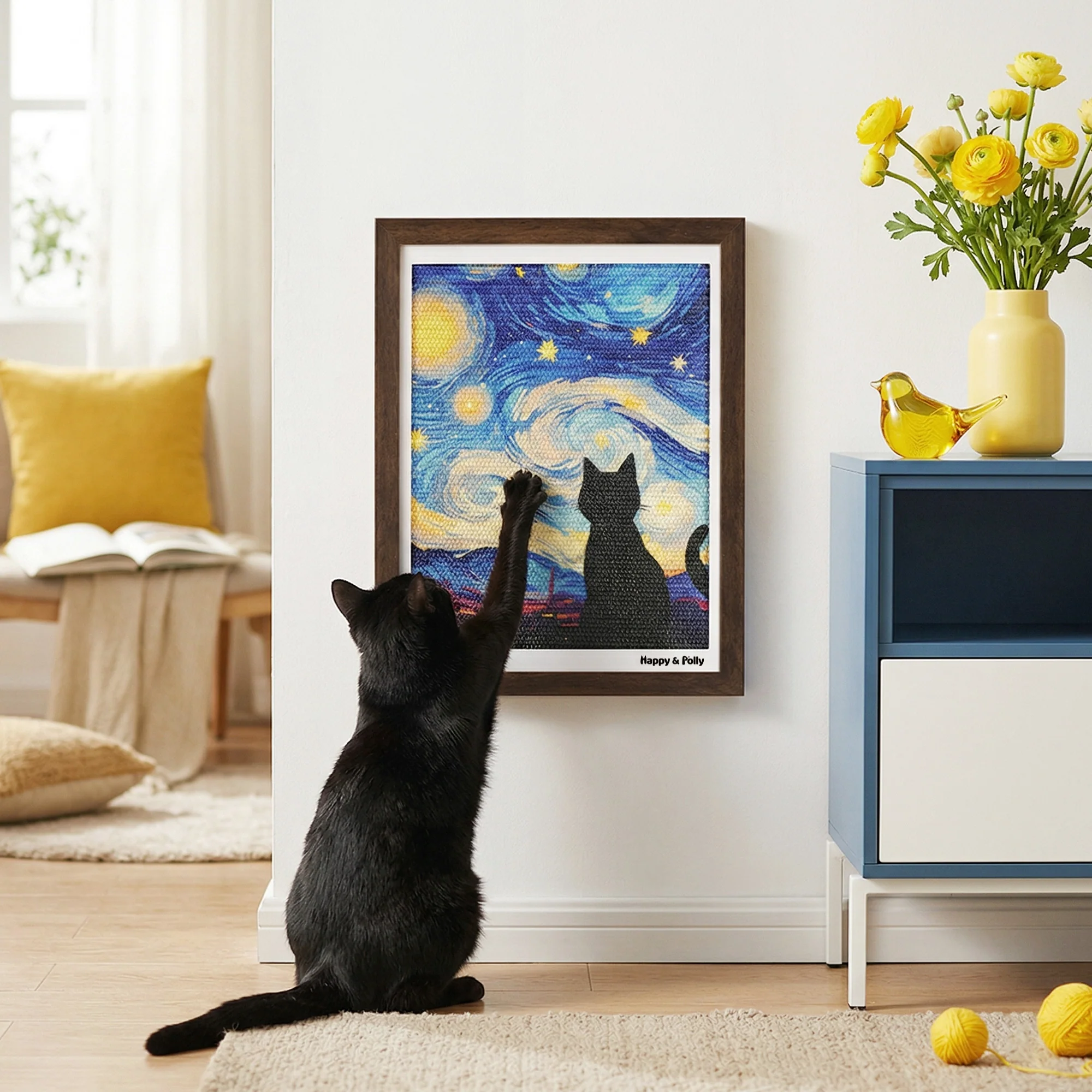 Gallerram för katt – klösmöbel för klösa, vila och leka