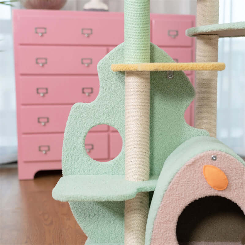 Upgraded Wonderland Cat Tree XL for Kittens and Older Cats