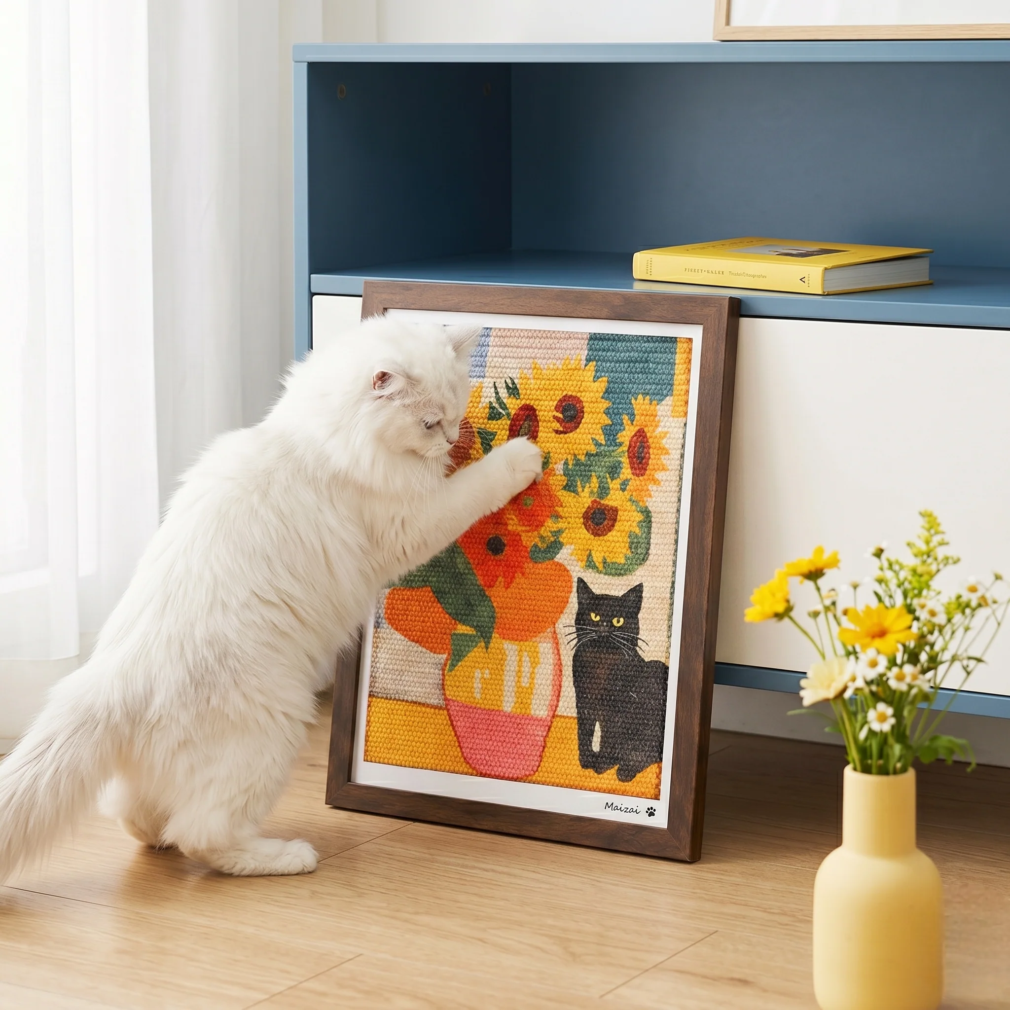 Gallerram för katt – klösmöbel för klösa, vila och leka