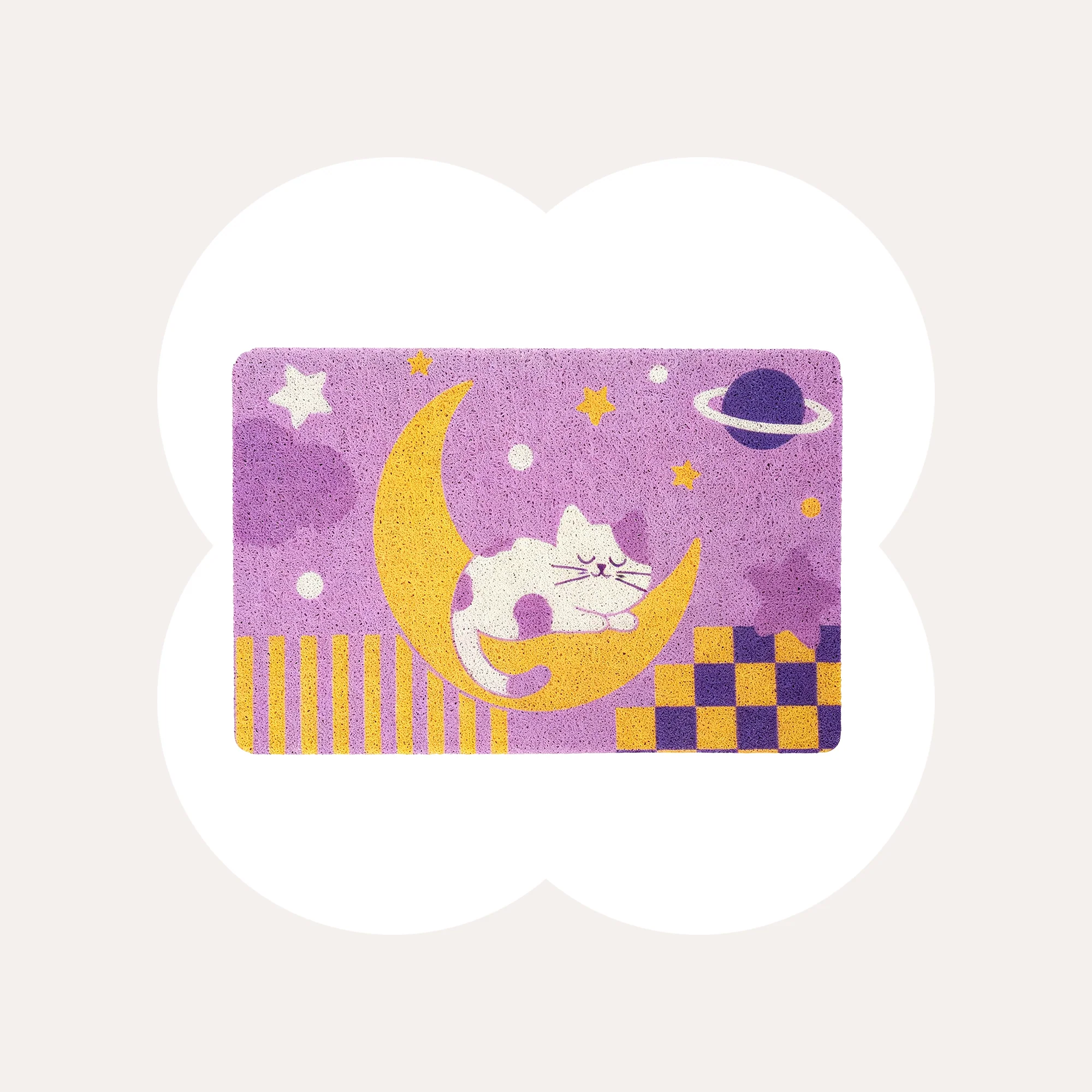Moonlight Dream kattebakkeunderlag med fangende løkkeoverflade