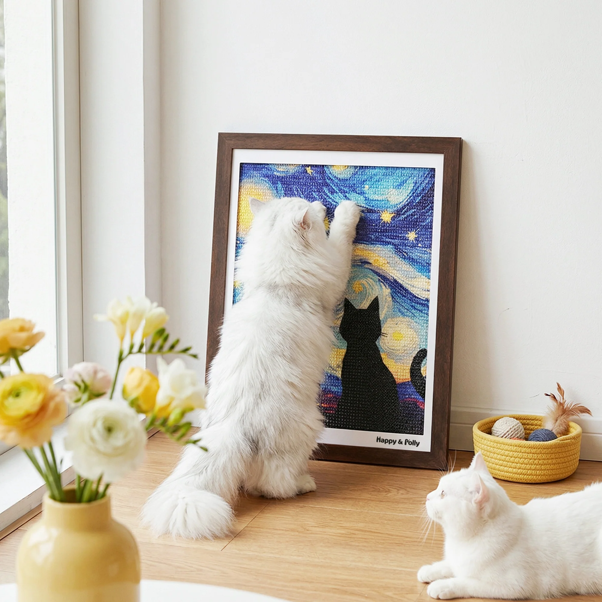 Gallerram för katt – klösmöbel för klösa, vila och leka