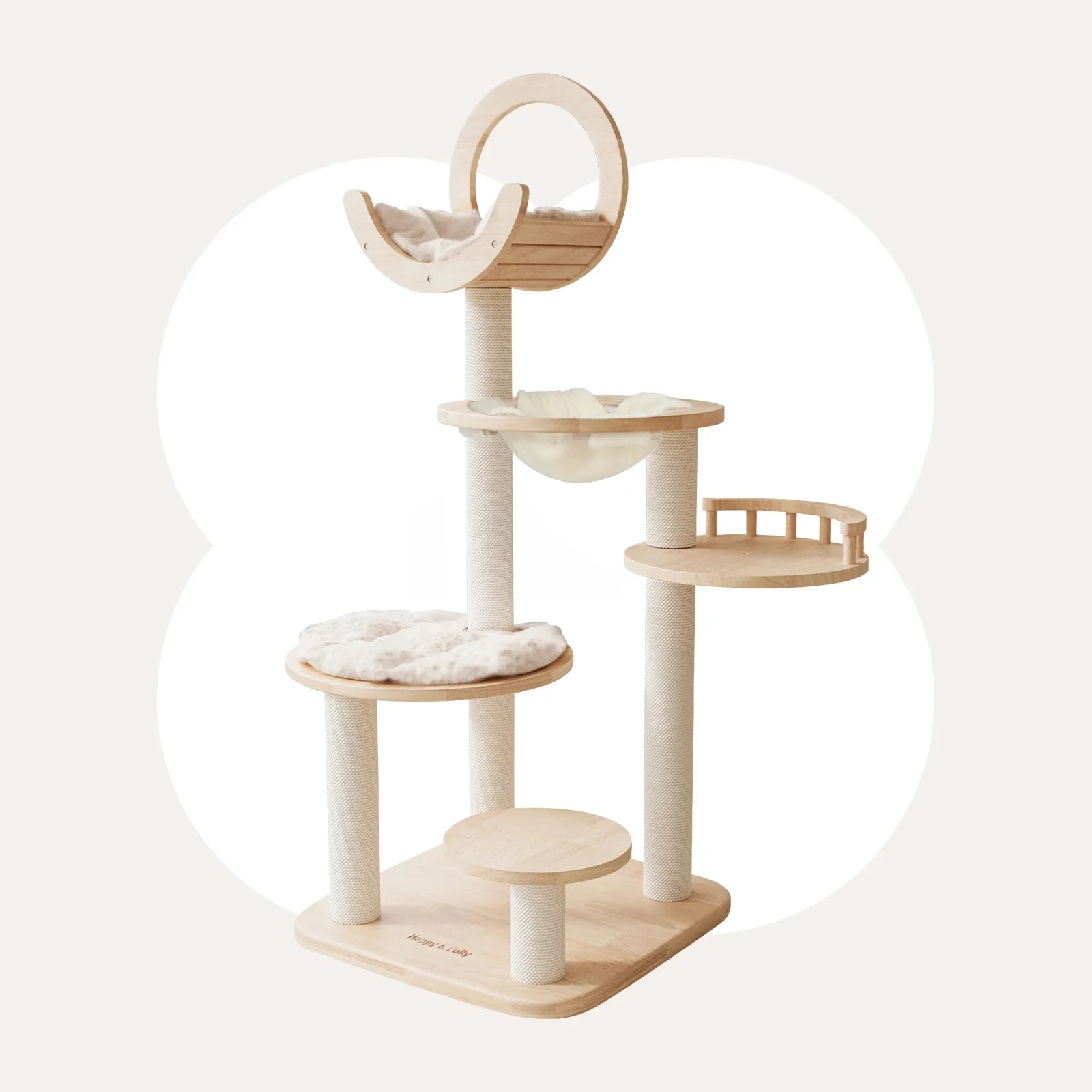 Transformable Cat Tree for Large Cats with 3 Combination Ways