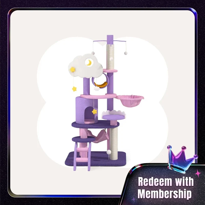 VIP 1000 Meow Coins + 99,9 $ für Moonlight Kratzbaum
