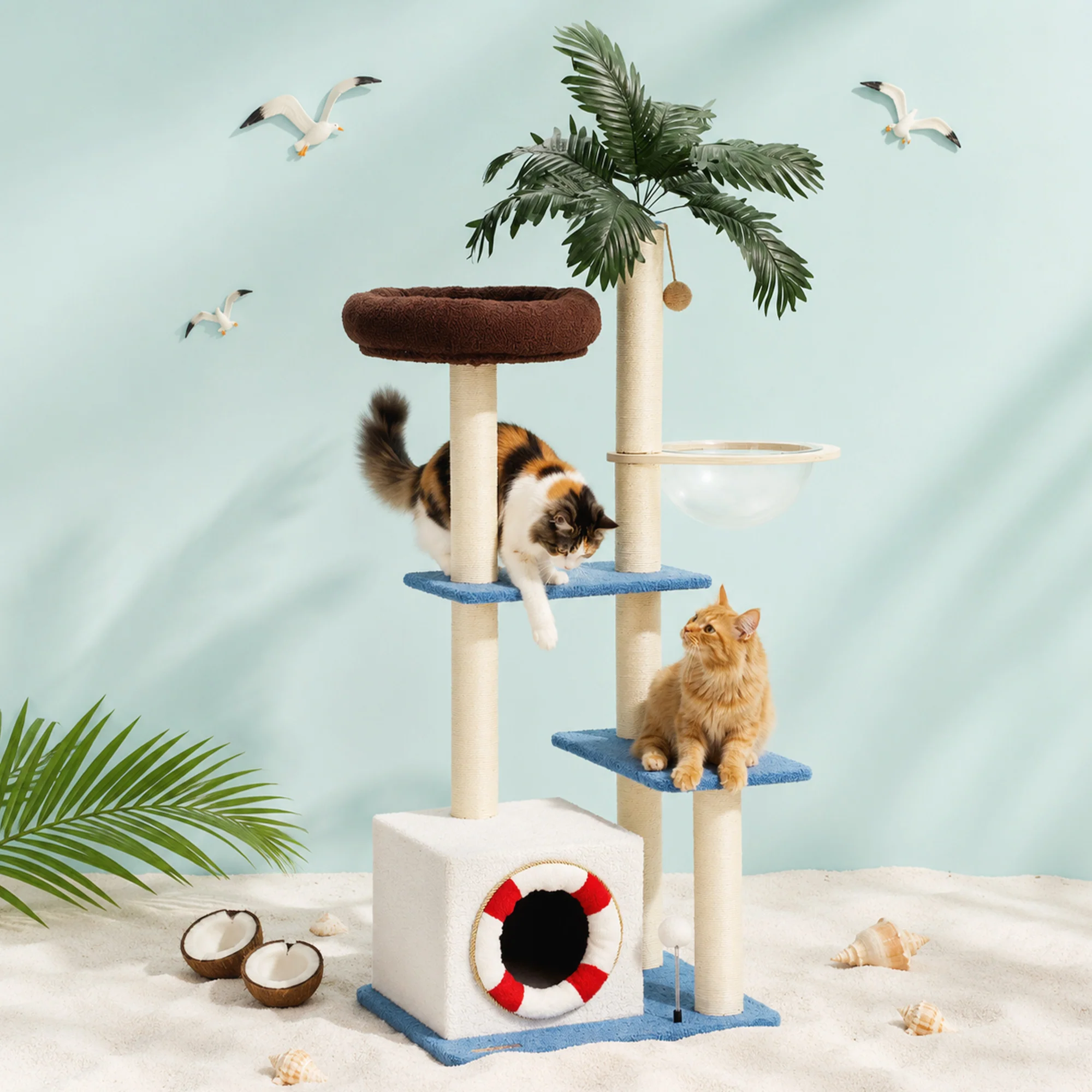 57" Coco Cabana Kedi Tırmalama Ağacı