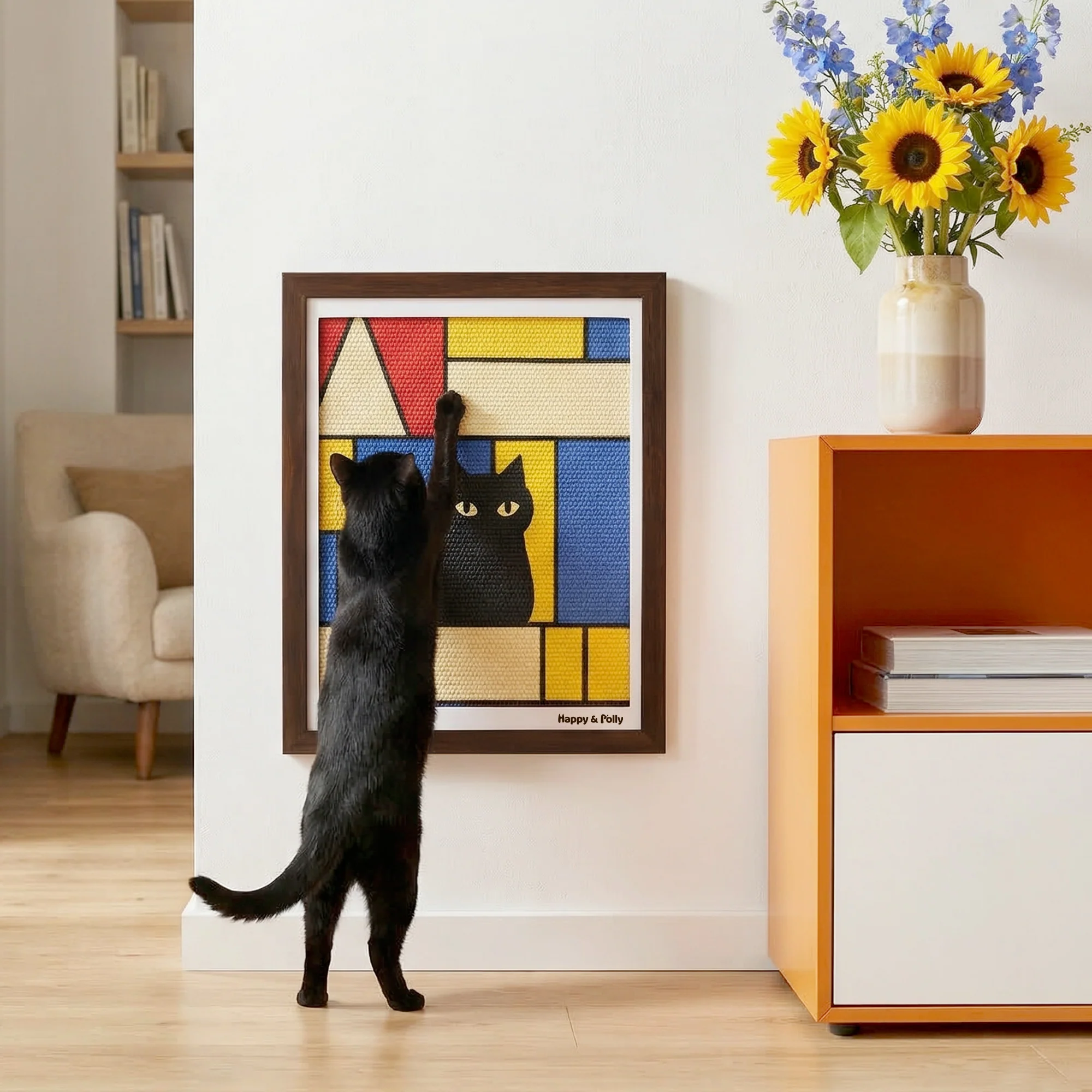 Gallerram för katt – klösmöbel för klösa, vila och leka