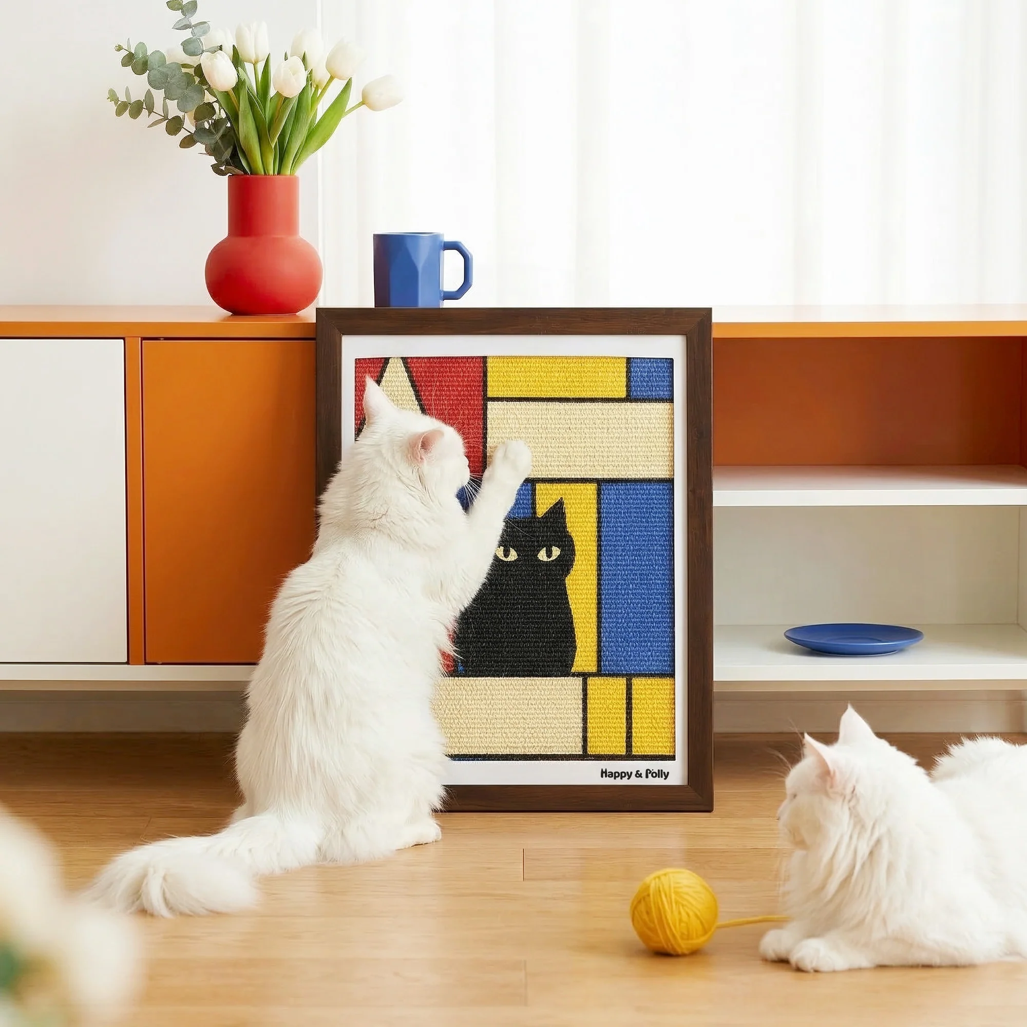 Gallerram för katt – klösmöbel för klösa, vila och leka