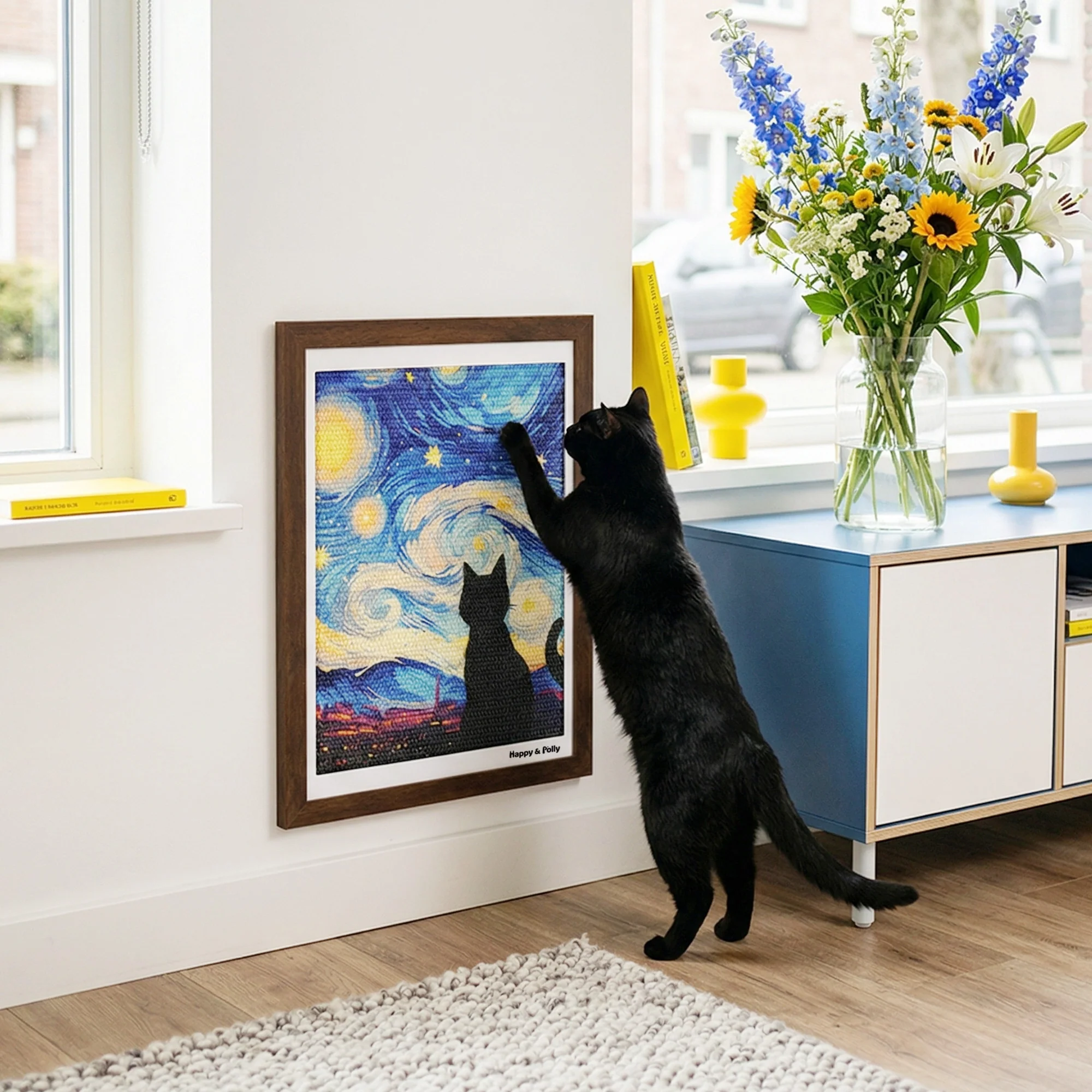 Gallerram för katt – klösmöbel för klösa, vila och leka