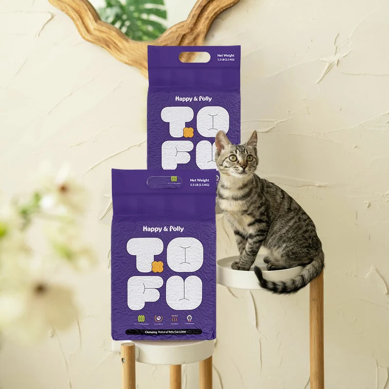 Nie mehr leer: Nachfüllbeutel für das Tofu-Katzenstreu-Abo