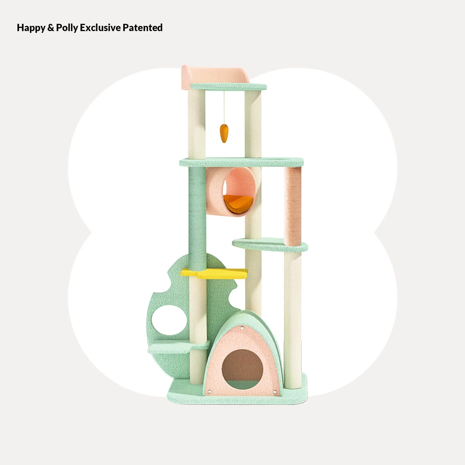 Upgraded Wonderland Cat Tree XL for Kittens and Older Cats