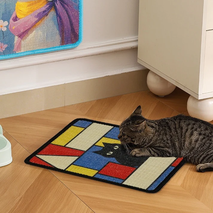 Rascador Living Canvas con superficie de sisal natural