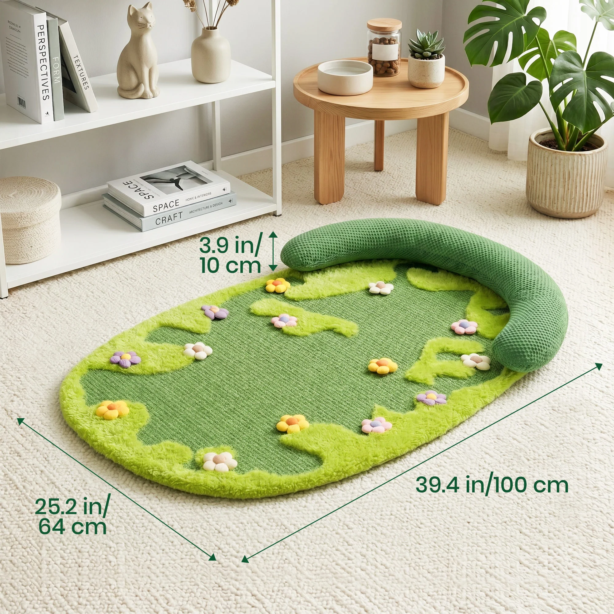 Blomstereng kattekradsemåtte